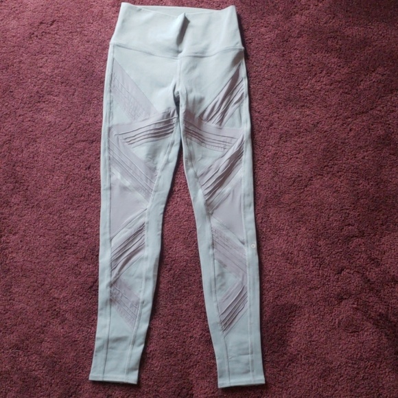 Alo Mesh Crisscross Fairy Vibes Athleisure Leggings - Picture 2 of 4